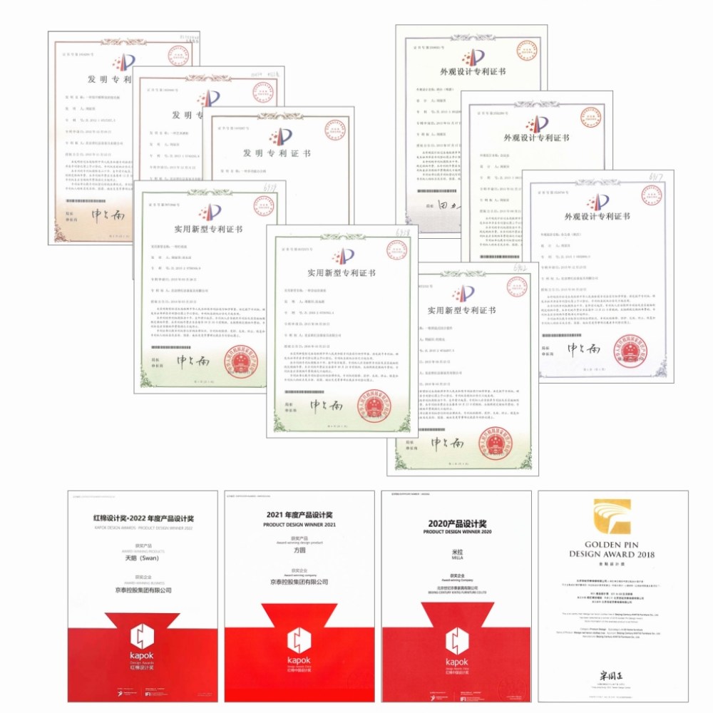 設(shè)計(jì)專利及獎(jiǎng)項(xiàng)